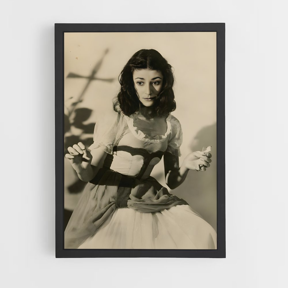 Poster Cigarette & Élégance – affiche Danse (vue 2)